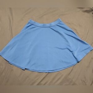 Hollister Blue Mini Skater Skirt